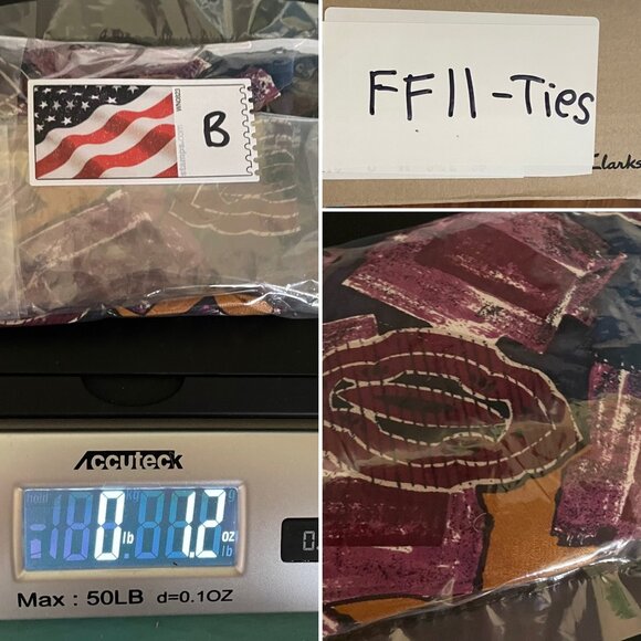 Pierre Balmain Mens Necktie Paris Design of Italian Silk 57 in x 4 in Tie - Picture 7 of 7